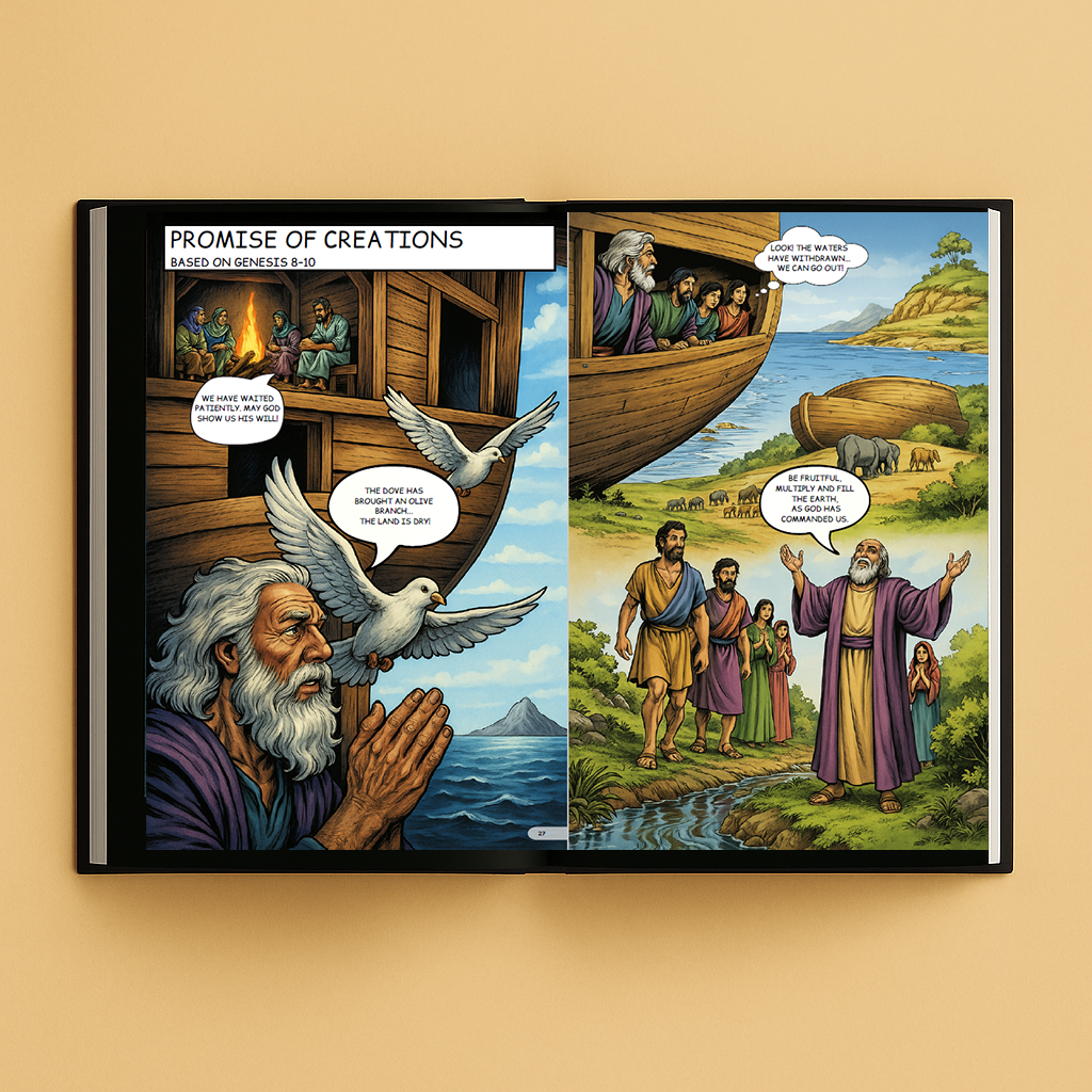 The Comic Bible™ | The Word of God, Reimagined Visually